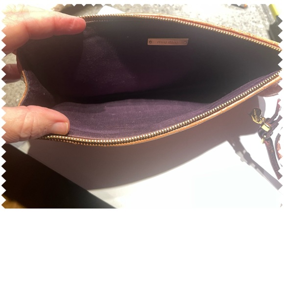 Mui Mui Clutch Purse Large - Picture 3 of 4